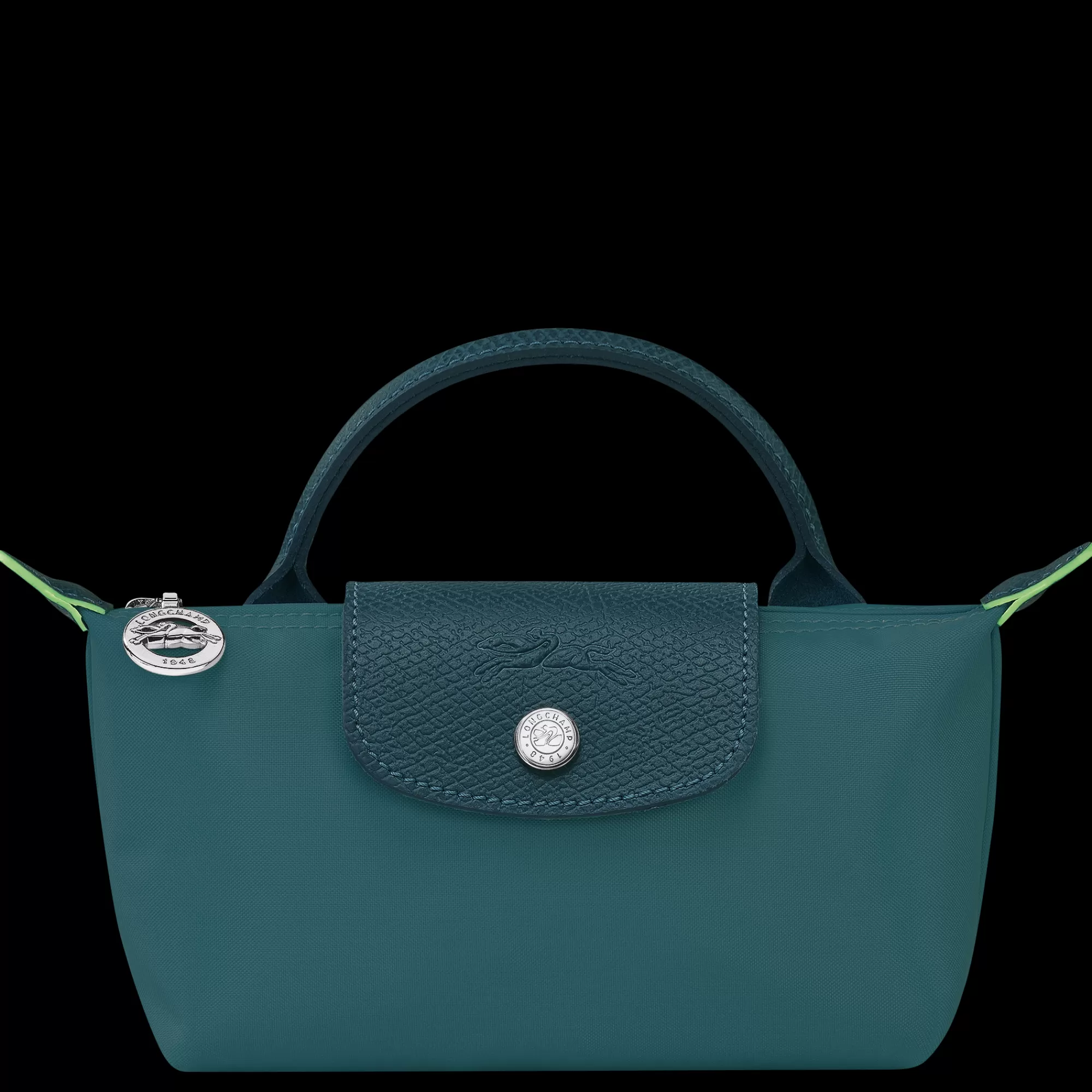 Le Pliage Xs | Le Pliage Green>Longchamp Trousse Cosmétiques Avec Poignée Le Pliage Green Paon