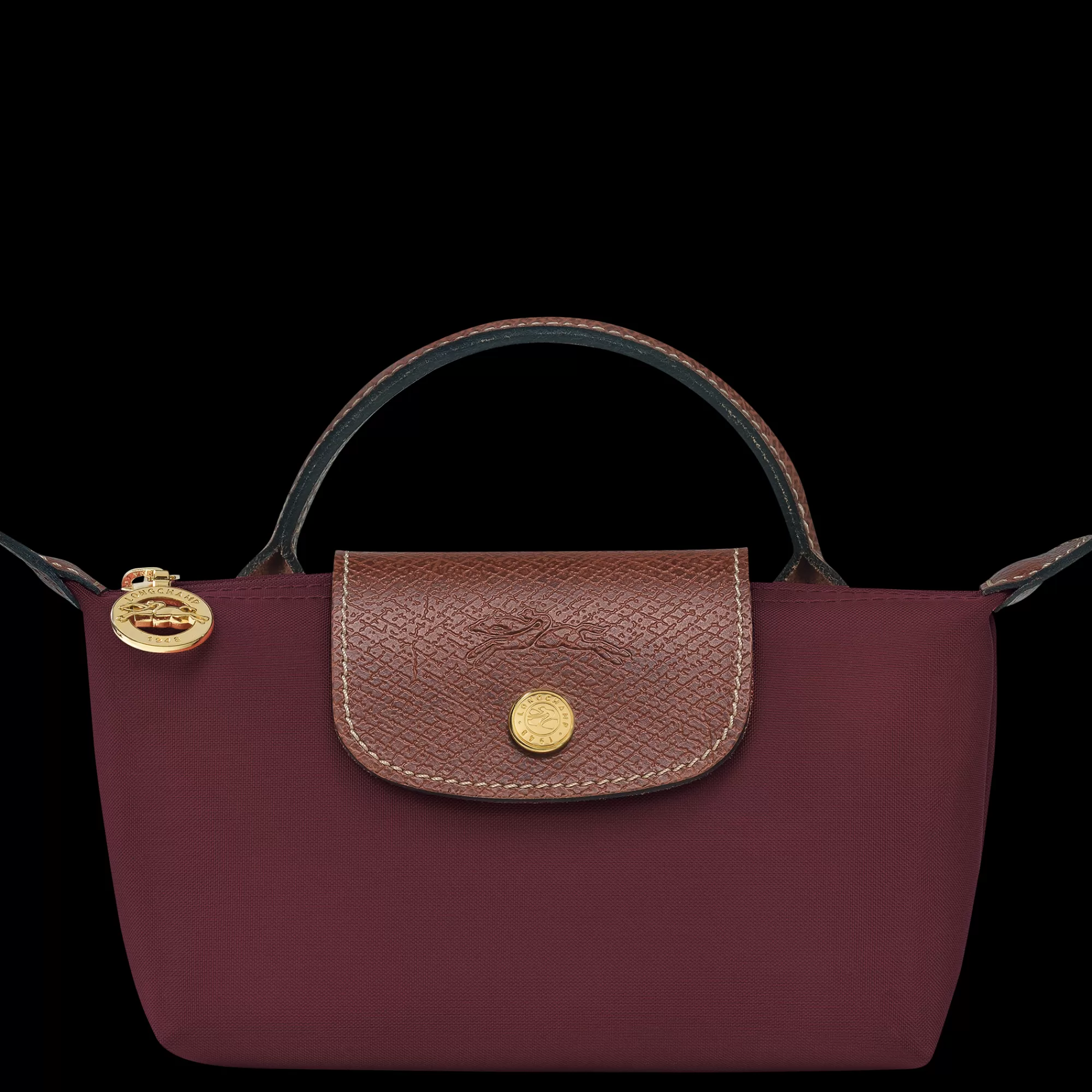 Le Pliage Xs | Accessoires>Longchamp Trousse Cosmétiques Avec Poignée Le Pliage Original Bordeaux