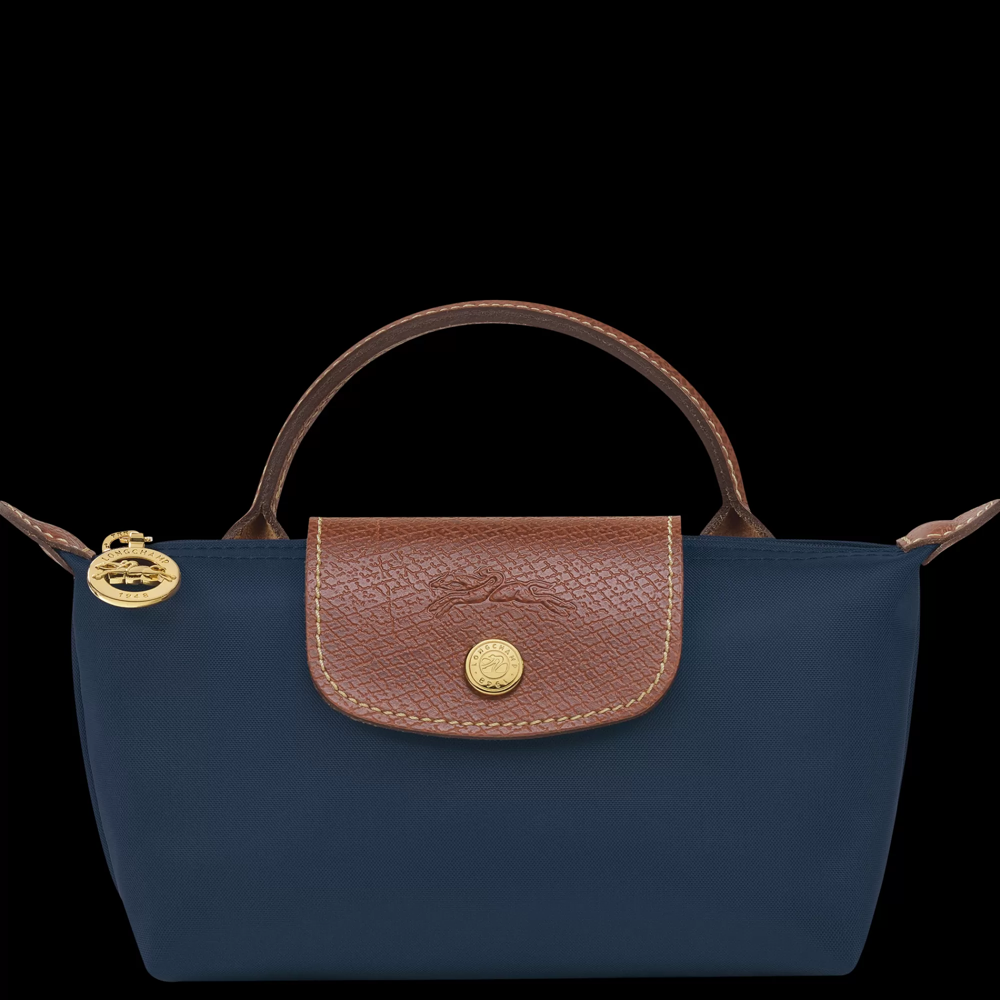 Le Pliage Xs | Le Pliage Original>Longchamp Trousse Cosmétiques Avec Poignée Le Pliage Original Marine