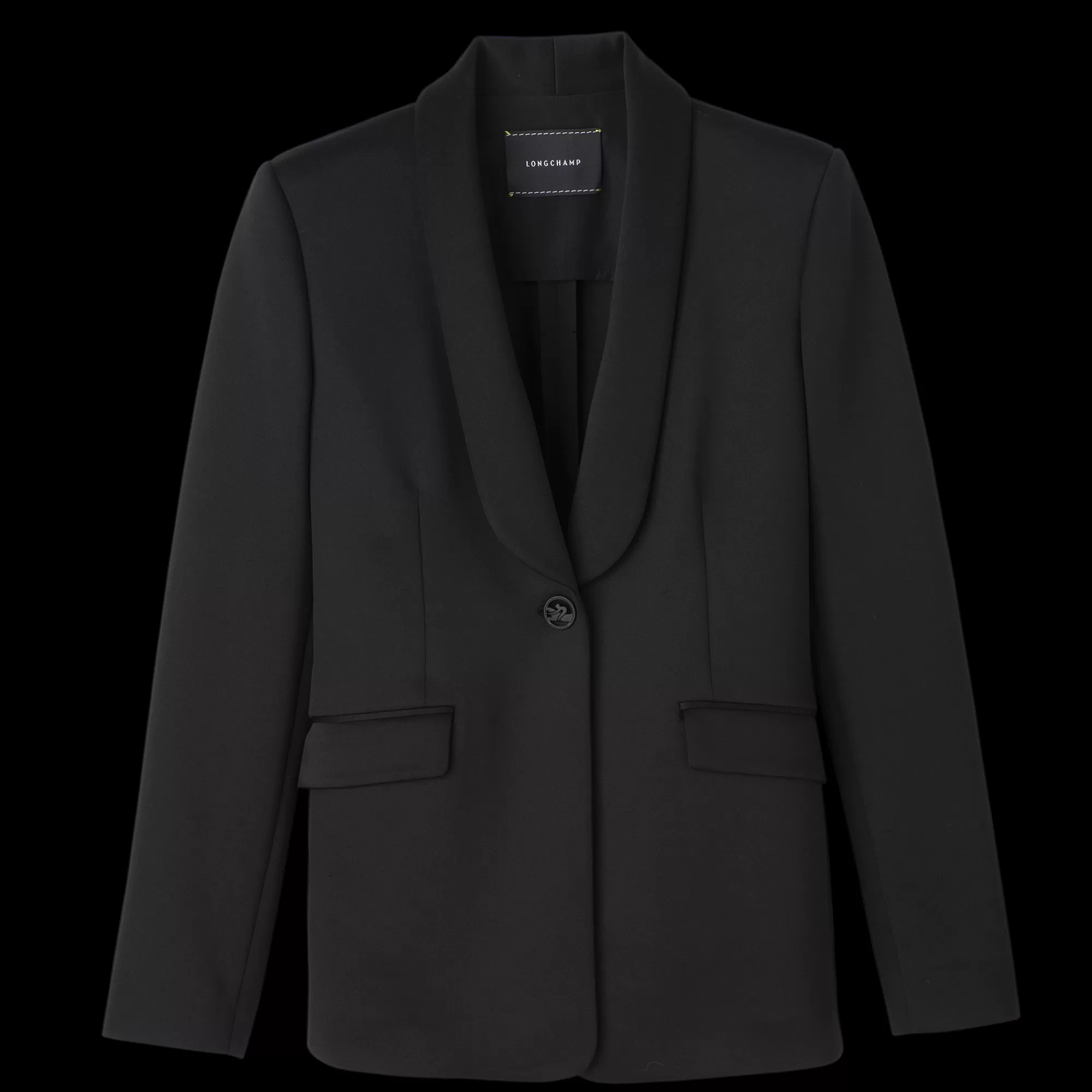 Manteaux & Vestes>Longchamp Veste Cintrée Noir