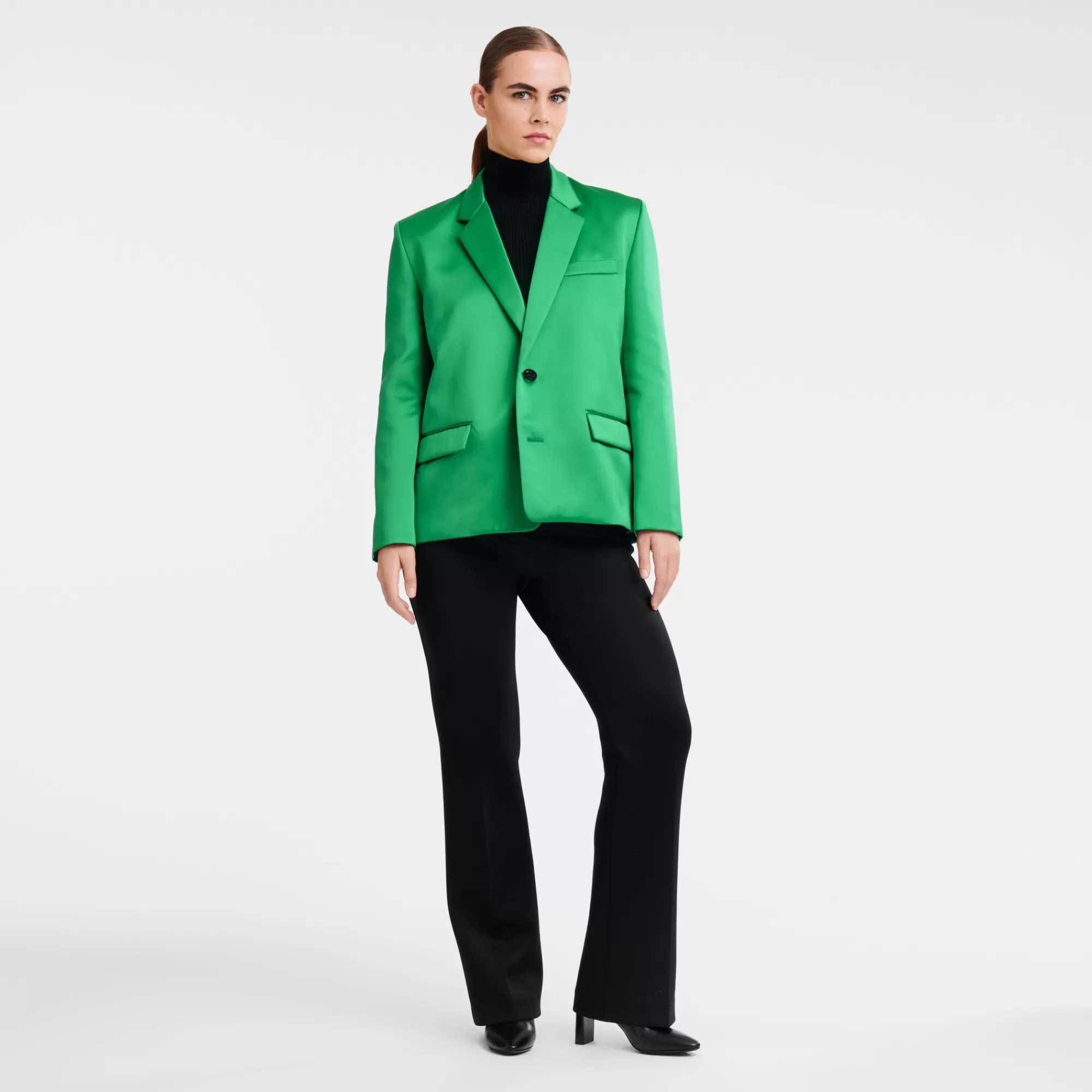 Manteaux & Vestes>Longchamp Veste Oversize Vert